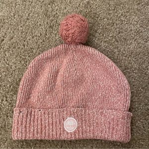 Timberland pink hat baby/toddler size